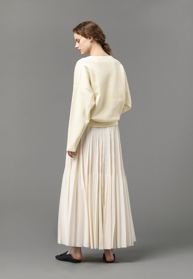 ORGANDIE PLEATS SKIRT 詳細画像 OW 4
