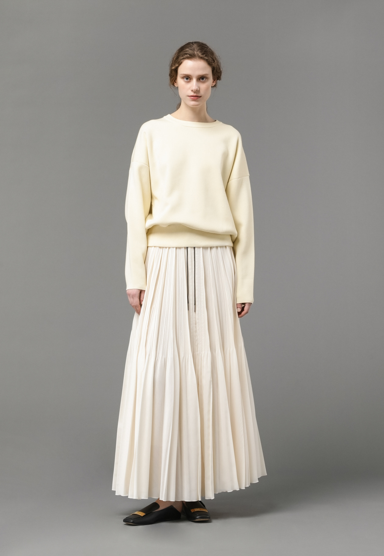 ORGANDIE PLEATS SKIRT 詳細画像 OW 1