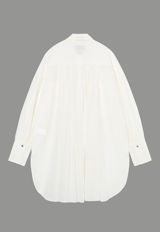 COTTON SILK SHEER BLOUSE 詳細画像 OW 10