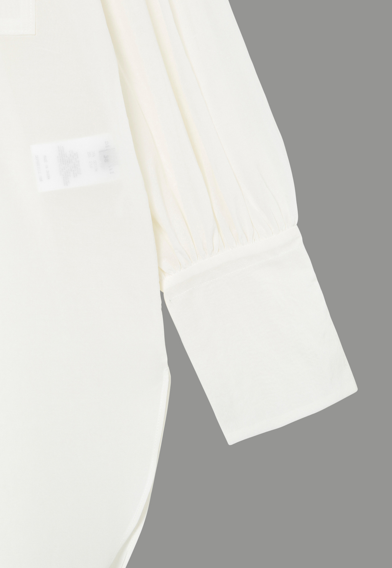 COTTON SILK SHEER BLOUSE 詳細画像 OW 12