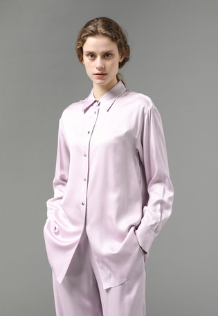 VISCOSE SATIN SHIRT