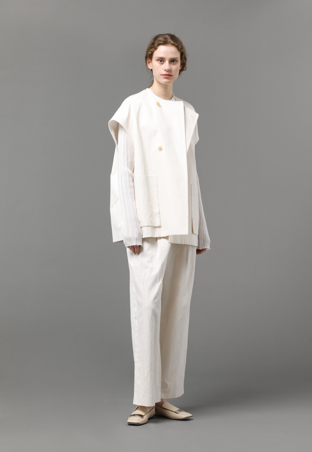 TWILL DOUBLE GILET 詳細画像 OW 4