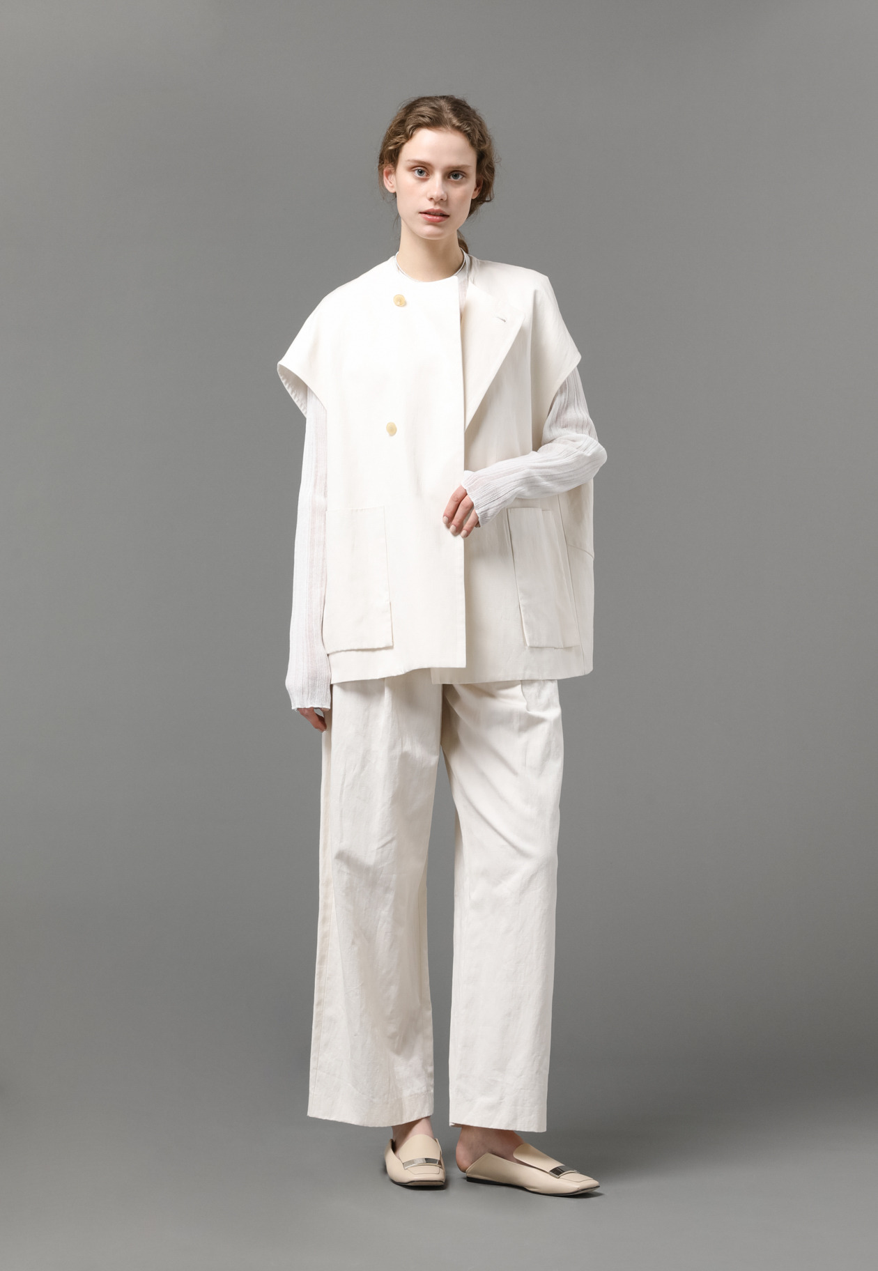 TWILL DOUBLE GILET 詳細画像 OW 5