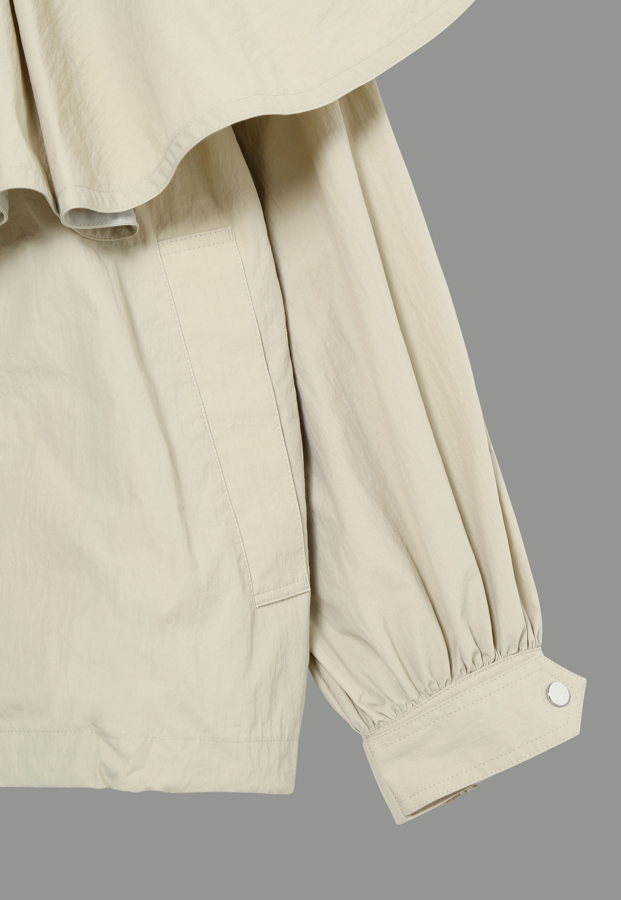 CAPE BLOUSON 詳細画像 Beige 5