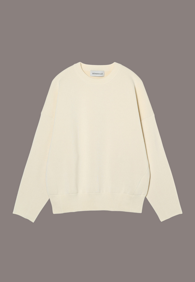 DOUBLE KNIT PULL-OVER 詳細画像 OW 1