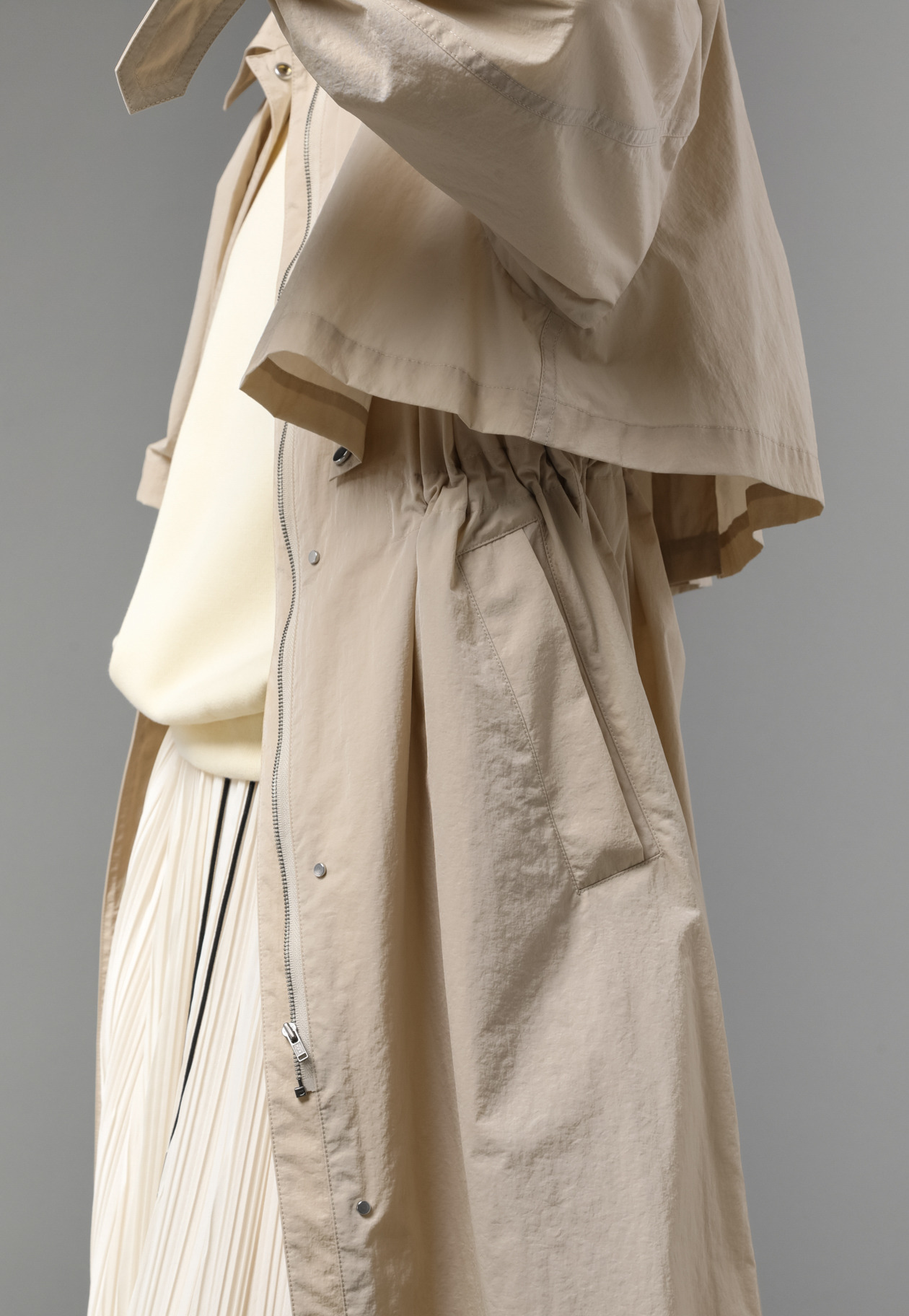COMPACT NYLON COAT 詳細画像 Beige 17