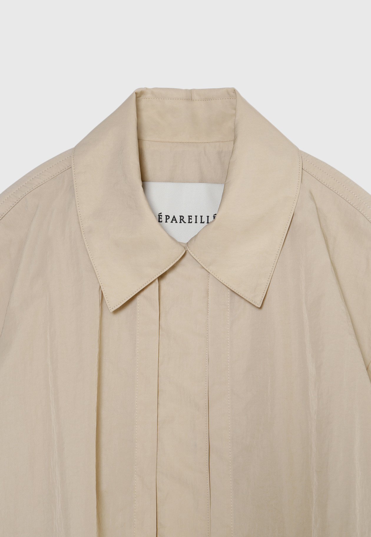 COMPACT NYLON COAT 詳細画像 Beige 3