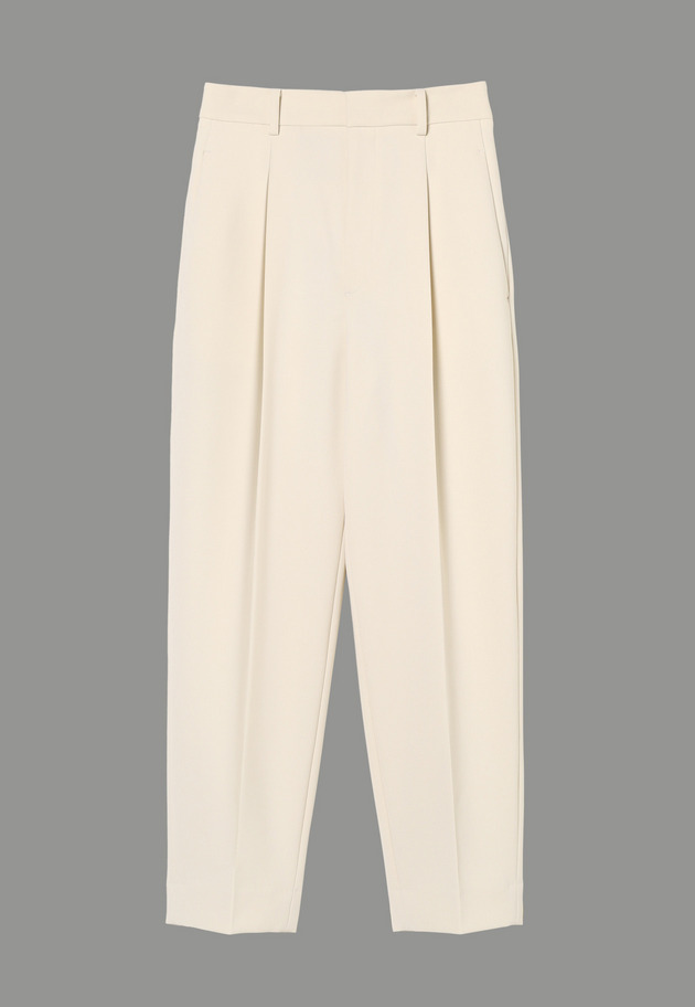 ONE TUCK TAPERED PANTS 詳細画像 Beige 1