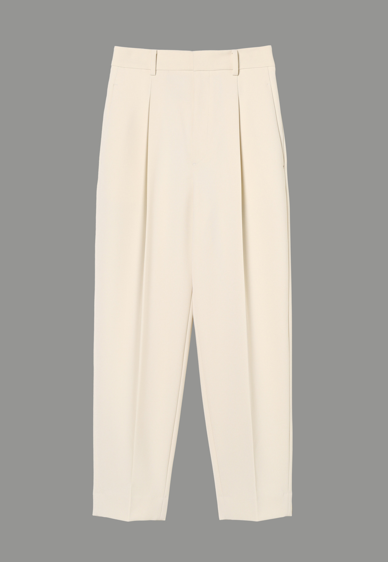 ONE TUCK TAPERED PANTS 詳細画像 Beige 1