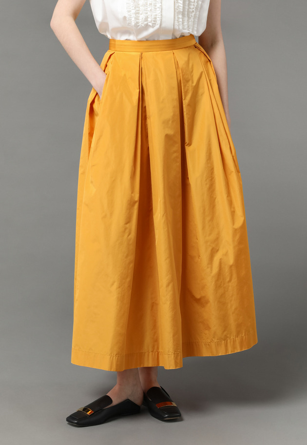 TAFFETA TUCK SKIRT 詳細画像 OR 9