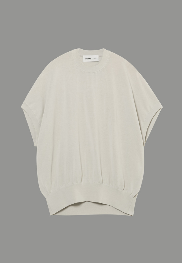 HIGH TWIST COTTON KNIT  詳細画像 L.GY 1