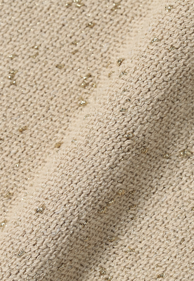 COTTON LAME KNIT 詳細画像 Beige 5