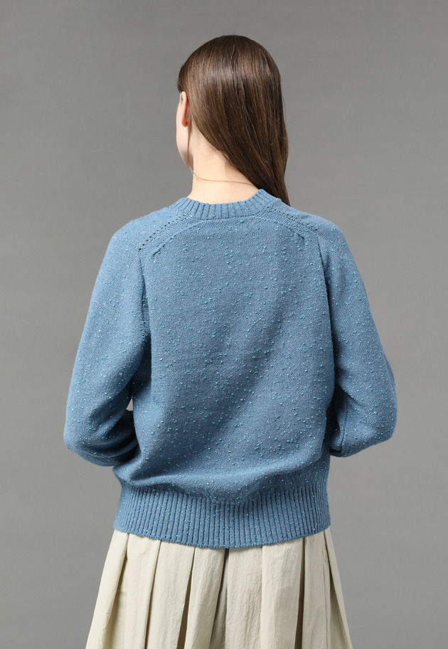 COTTON LAME KNIT 詳細画像 Blue 6