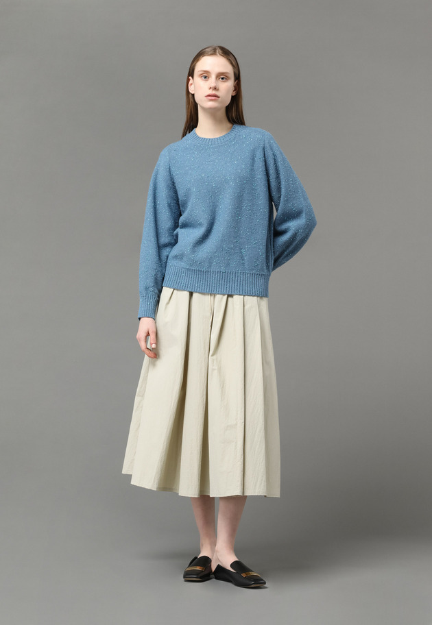COTTON LAME KNIT 詳細画像 Blue 7