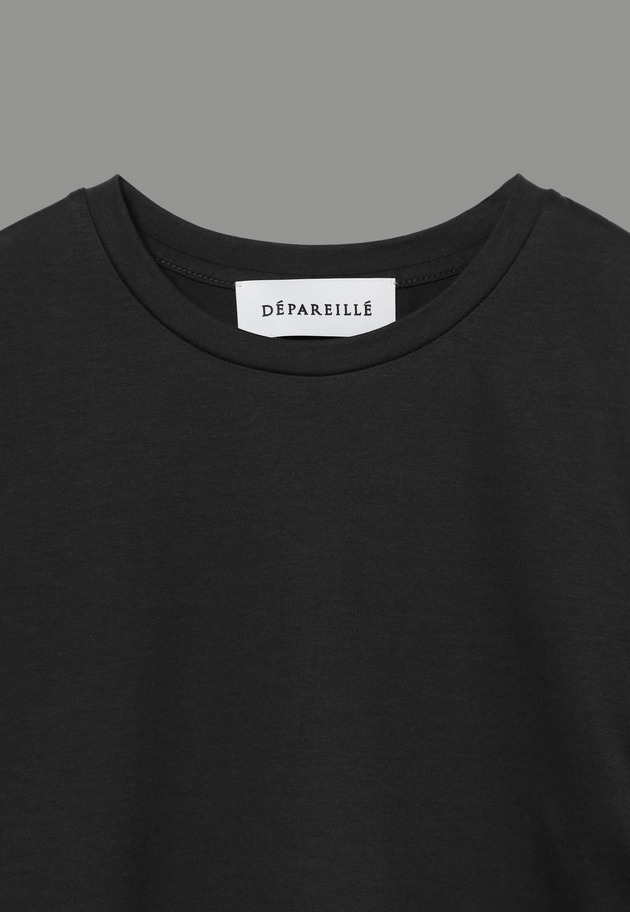 TUCK SLEEVE COMPACT JERSEY 詳細画像 Chcl 3