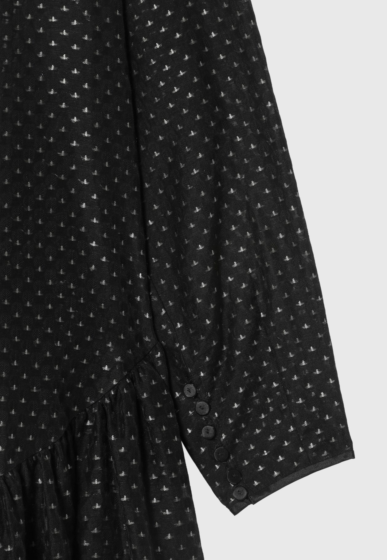 DOT JACQUARD DRESS 詳細画像 Black 13