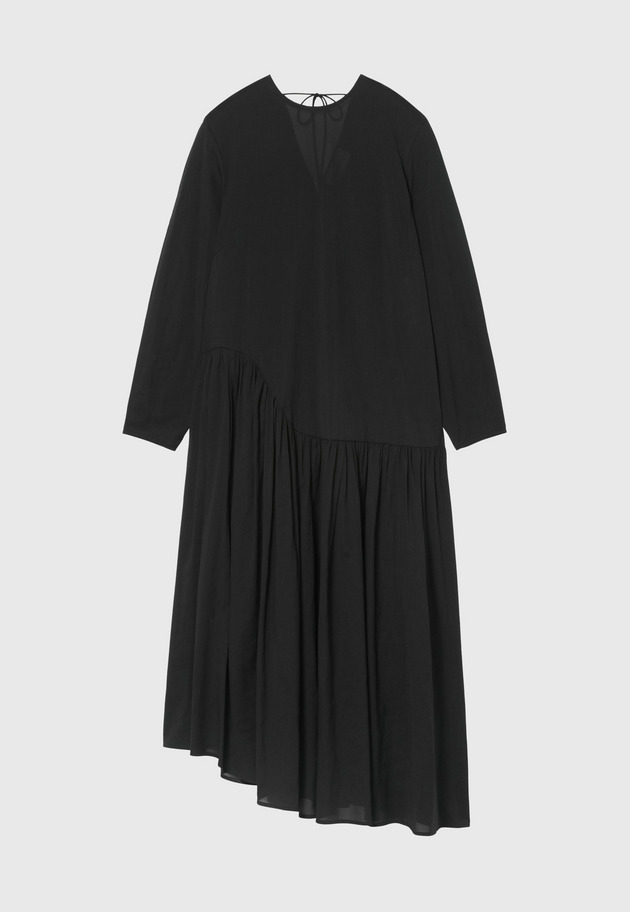 SHEER ORGANDY DRESS 詳細画像 Black 1