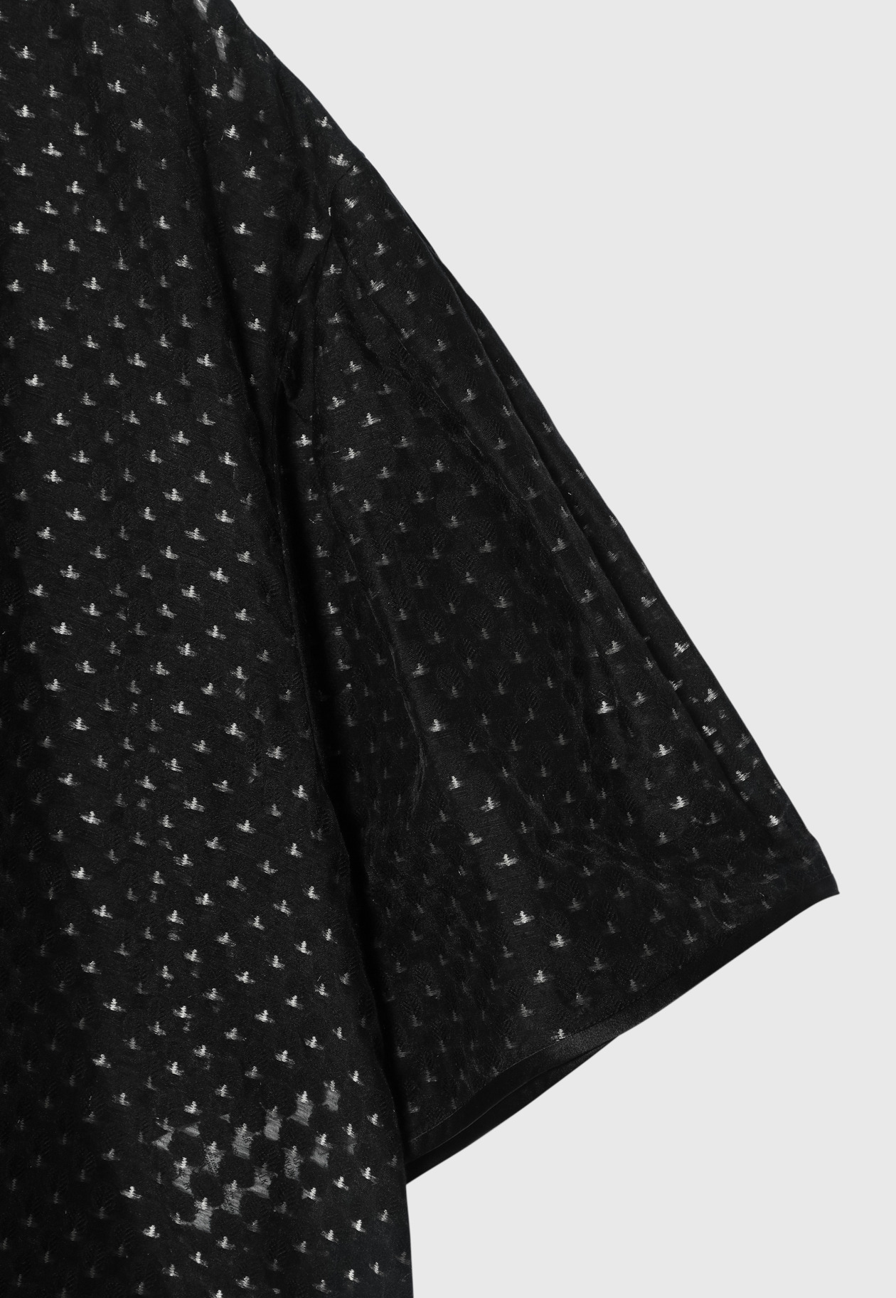 DOT JACQUARD BLOUSE 詳細画像 Black 9