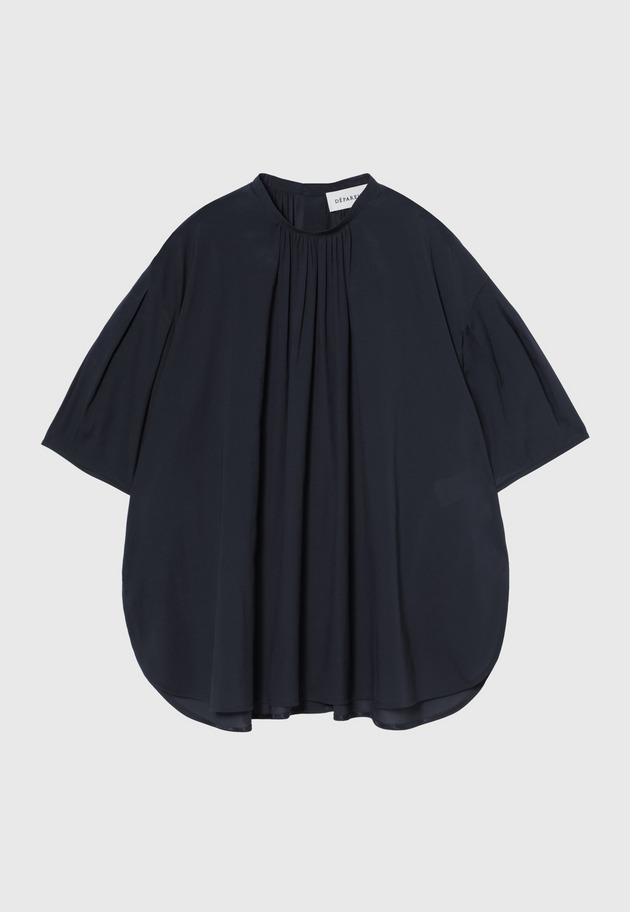 SHEER ORGANDY BLOUSE 詳細画像 Navy 1