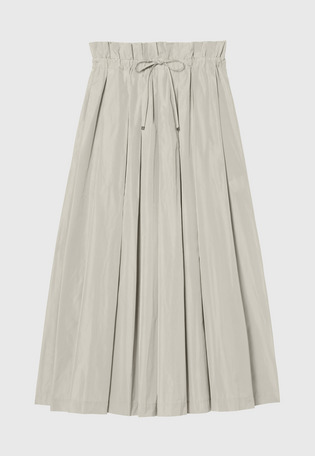 TAFFETA TUCK SKIRT / タフタタックスカート