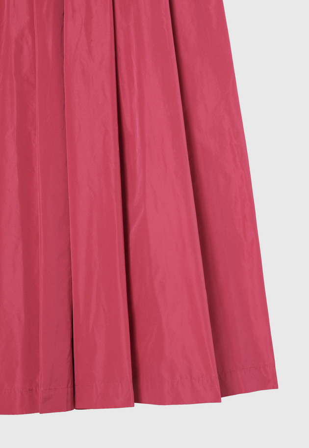 TAFFETA TUCK SKIRT 詳細画像 Pink 8