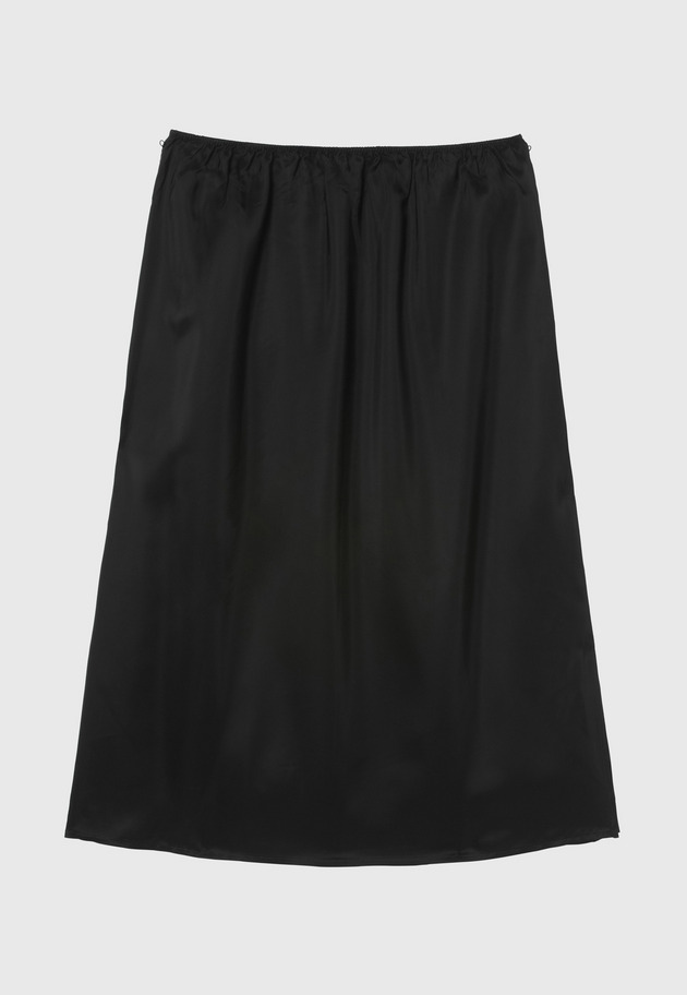 ORGANDY PLEATS SKIRT 詳細画像 Black 6