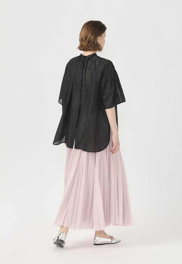 ORGANDY PLEATS SKIRT 詳細画像 Pink 4