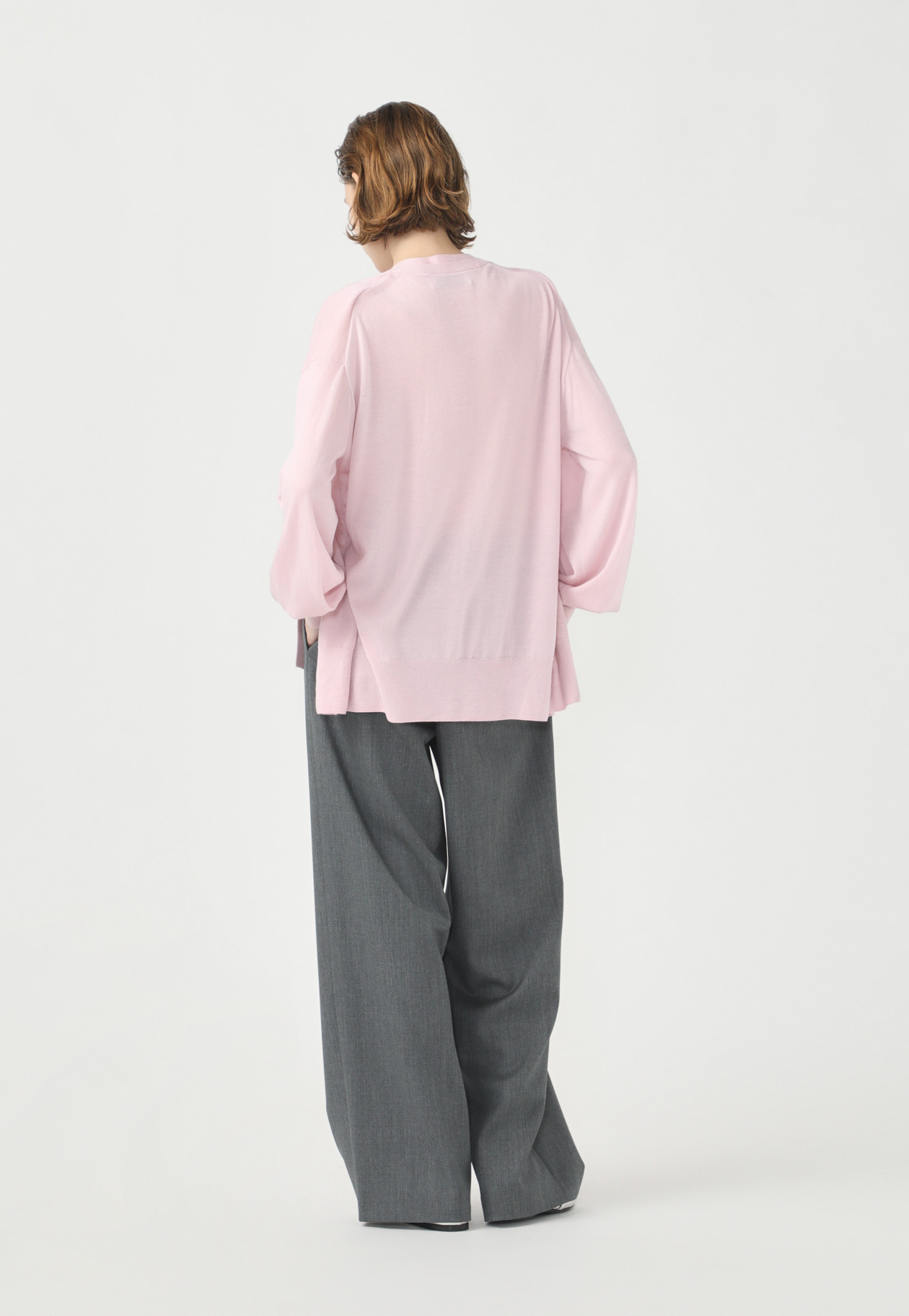 FRONT LAYER CARDIGAN 詳細画像 Pink 8