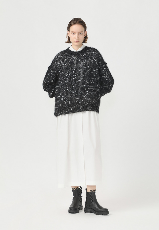 LAME MOHAIR KNIT 詳細画像 Black 3