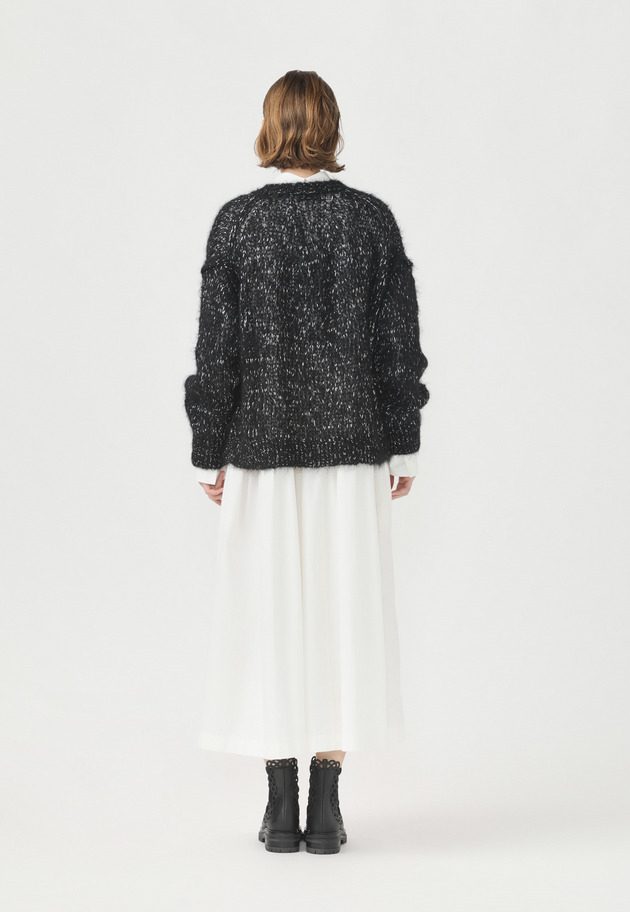 LAME MOHAIR KNIT 詳細画像 Black 5