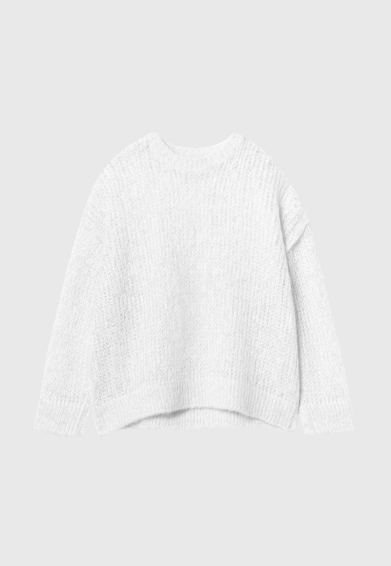 LAME MOHAIR KNIT 詳細画像 Silver 6