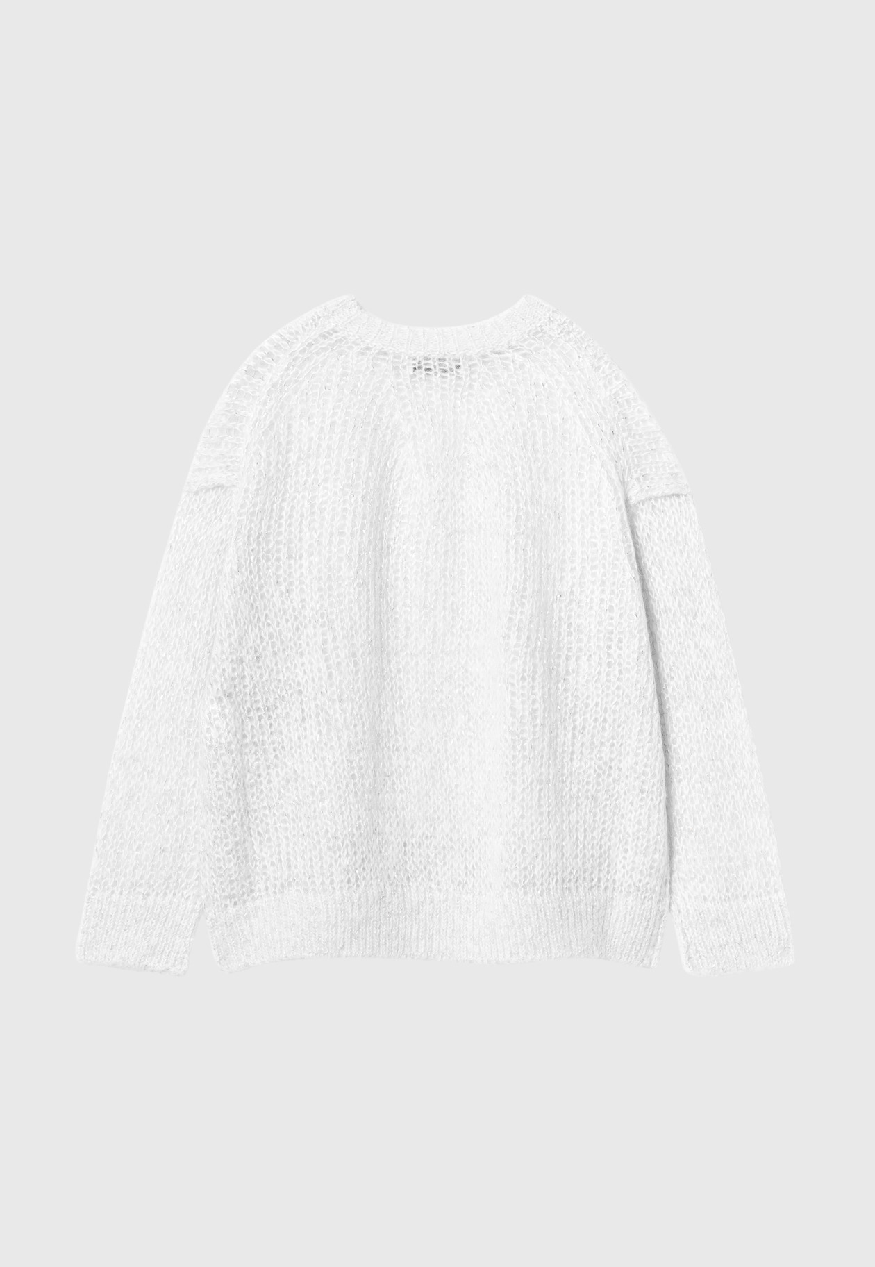 LAME MOHAIR KNIT 詳細画像 Silver 7