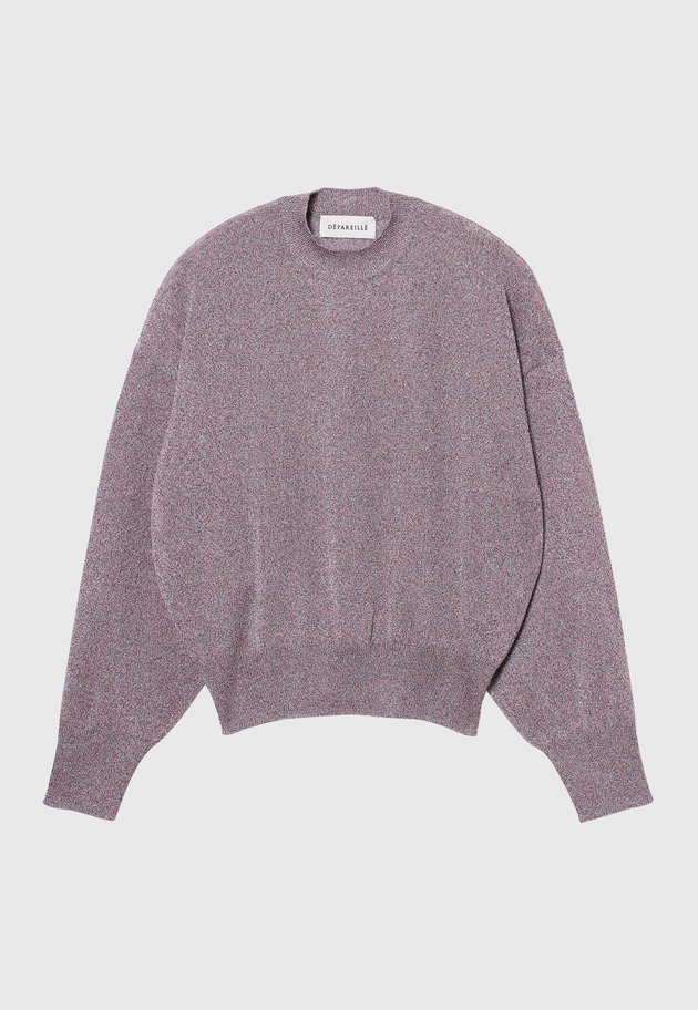 LAME DOLMAN KNIT 詳細画像 Pink 4