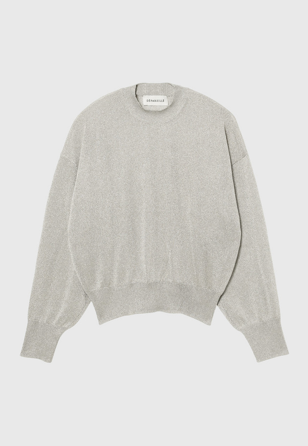 LAME DOLMAN KNIT 詳細画像 Silver 6