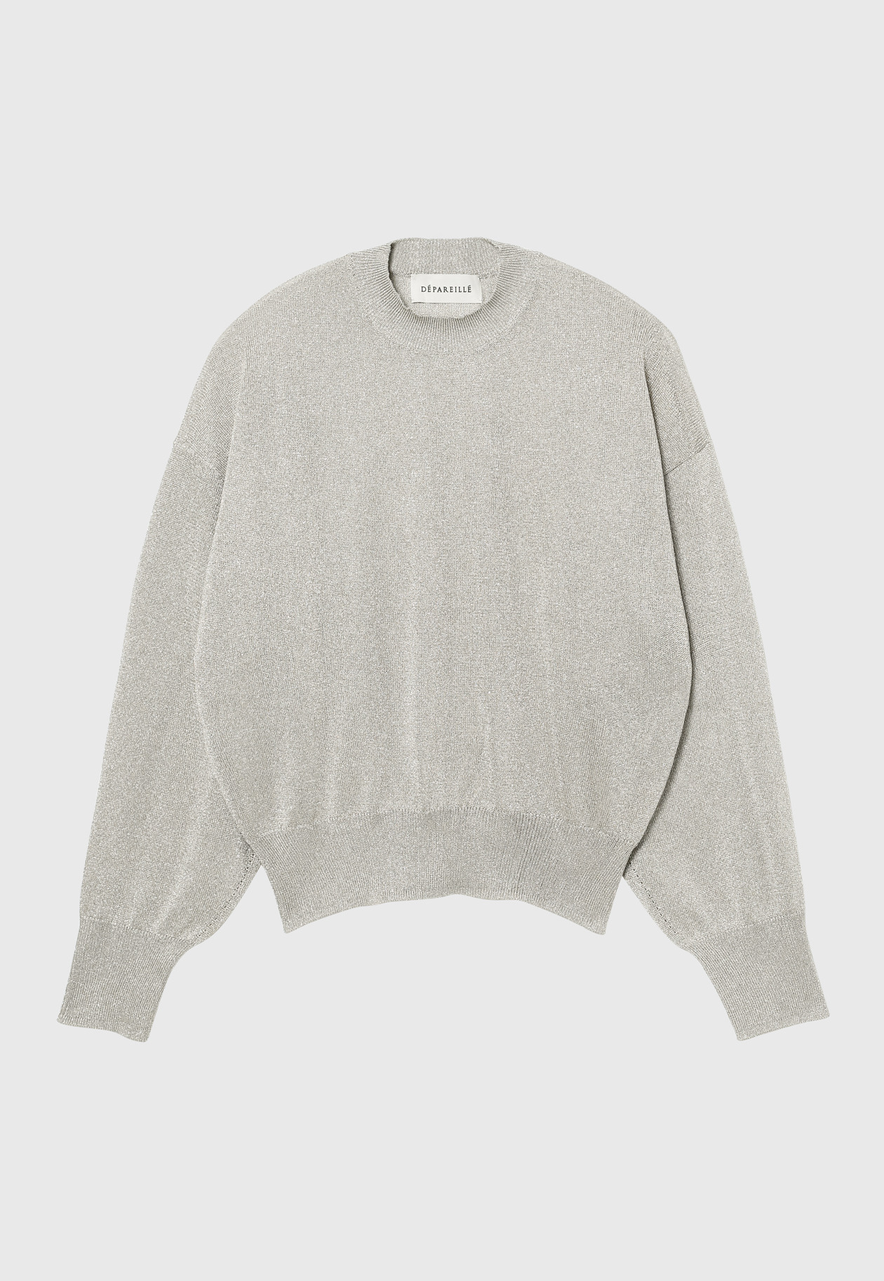 LAME DOLMAN KNIT 詳細画像 Silver 6