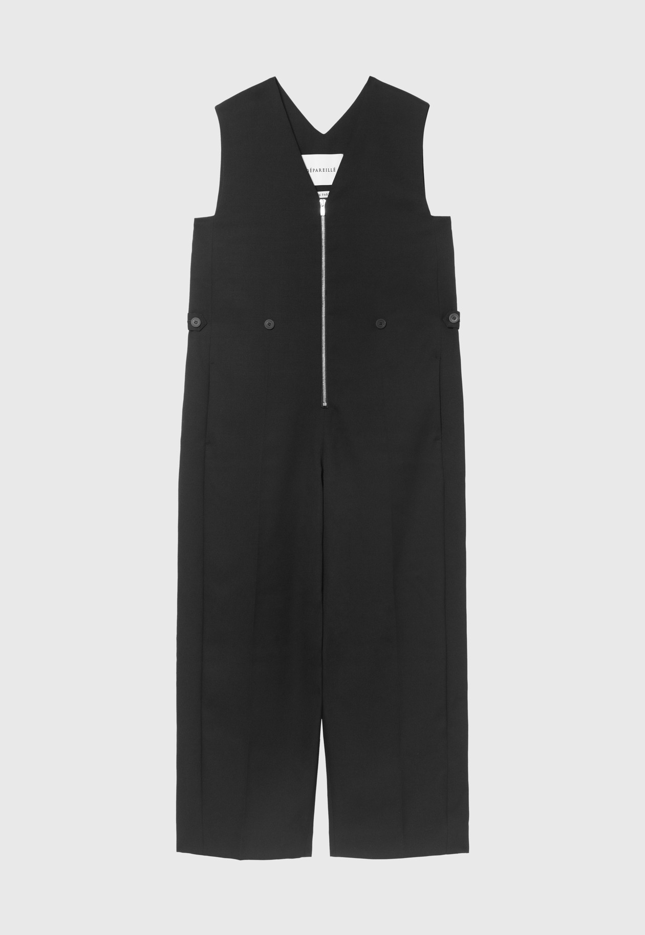 WOOL TWILL ALLIN-ONE 詳細画像 Black 3