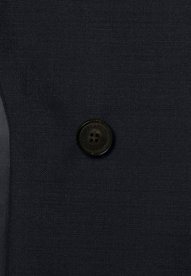 WOOL MOHAIR NOTCH LAPEL DRESS 詳細画像 Navy 7