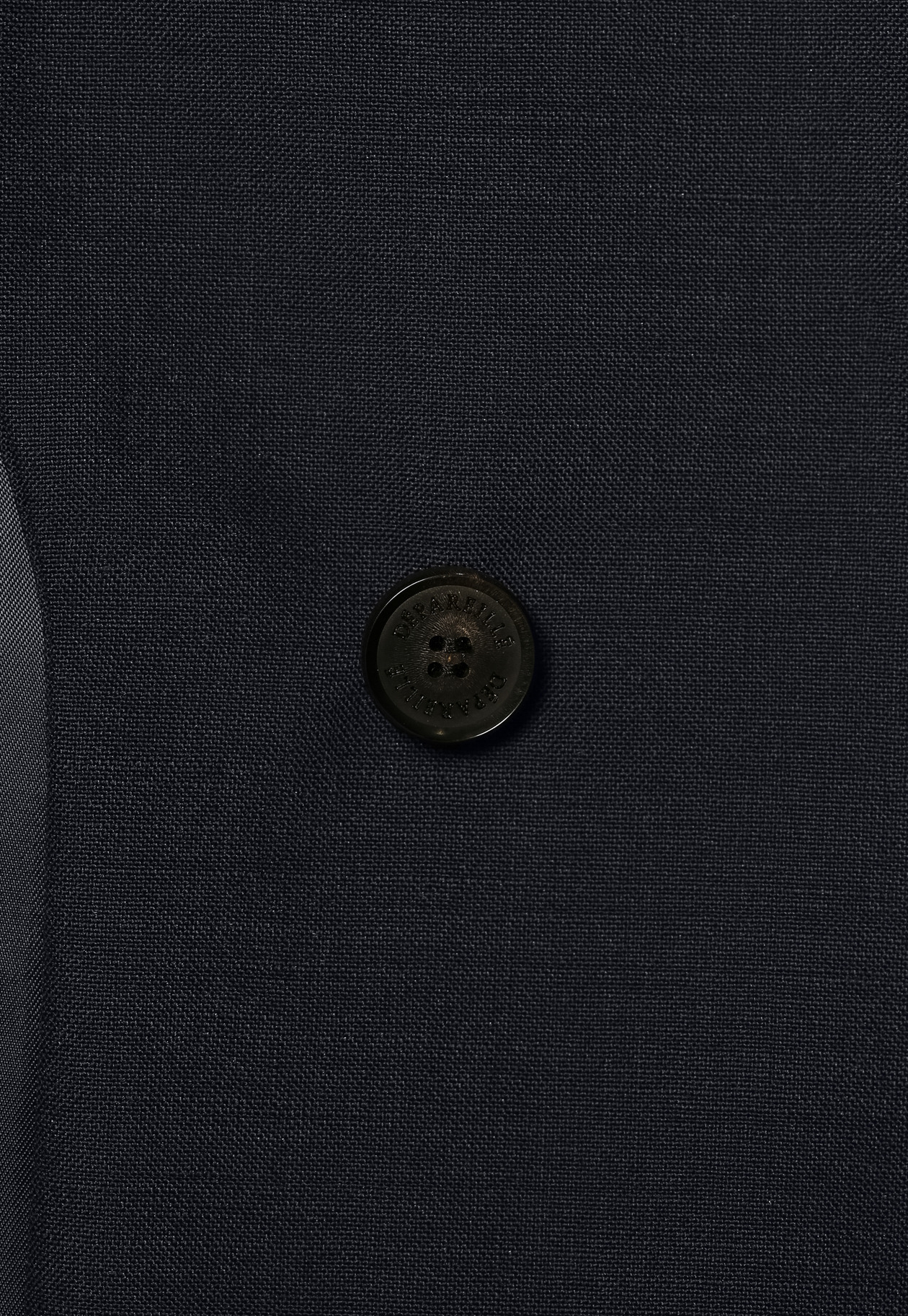 WOOL MOHAIR NOTCH LAPEL DRESS 詳細画像 Navy 7