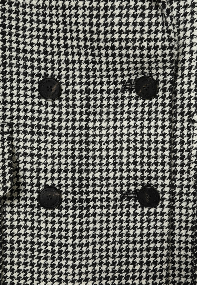 HOUNDSTOOTH OVER JACKET 詳細画像 Black 15