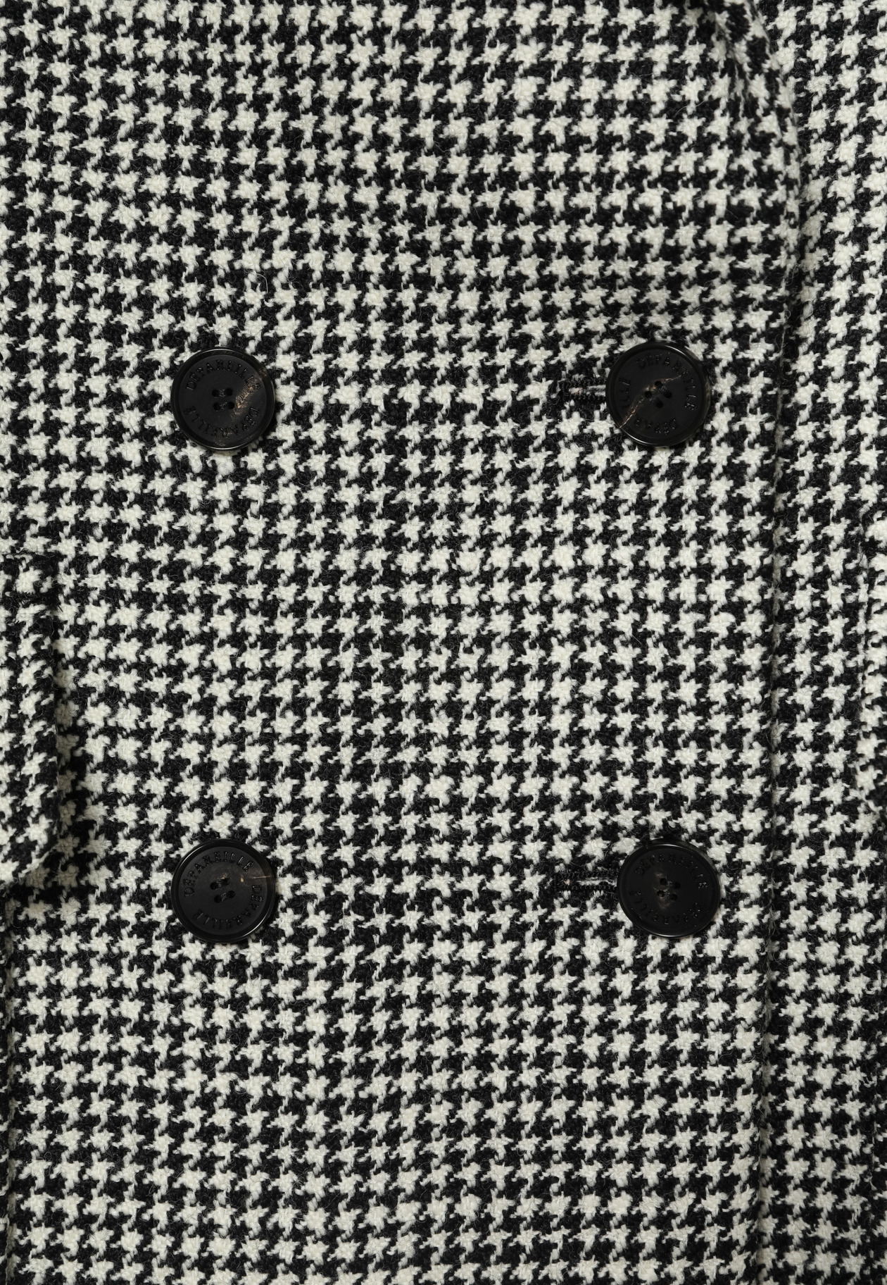 HOUNDSTOOTH OVER JACKET 詳細画像 Black 15