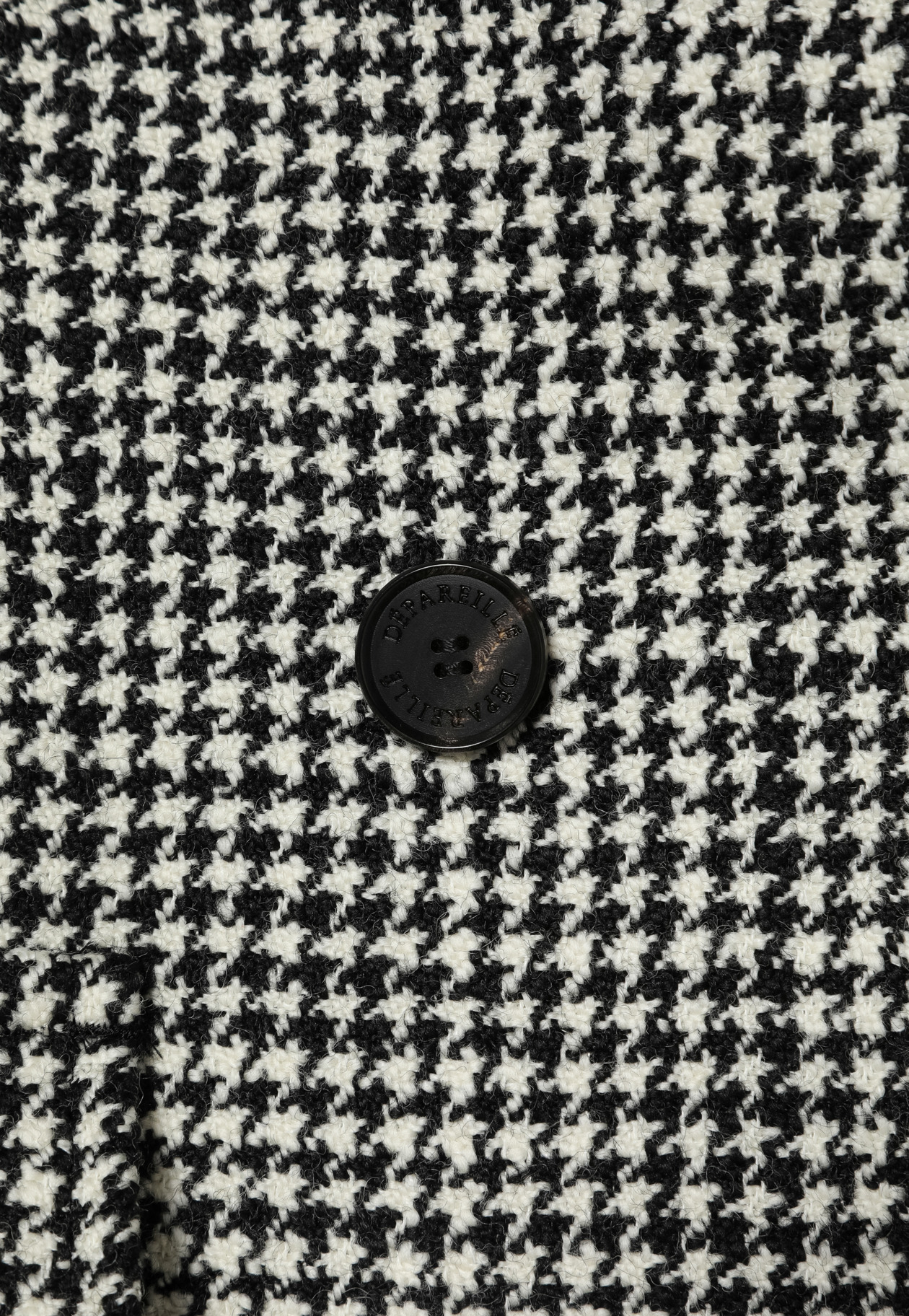 HOUNDSTOOTH OVER JACKET 詳細画像 Black 16