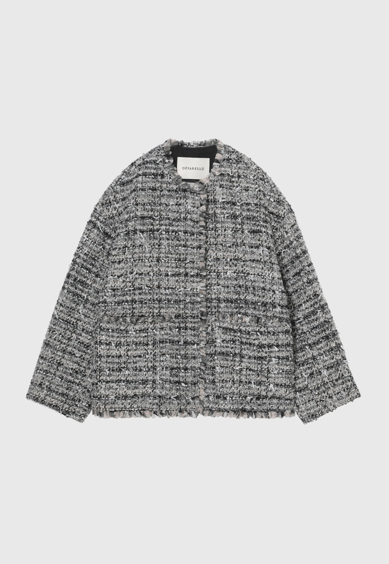 MIX YARN TWEED JACKET 詳細画像 G.BE 8