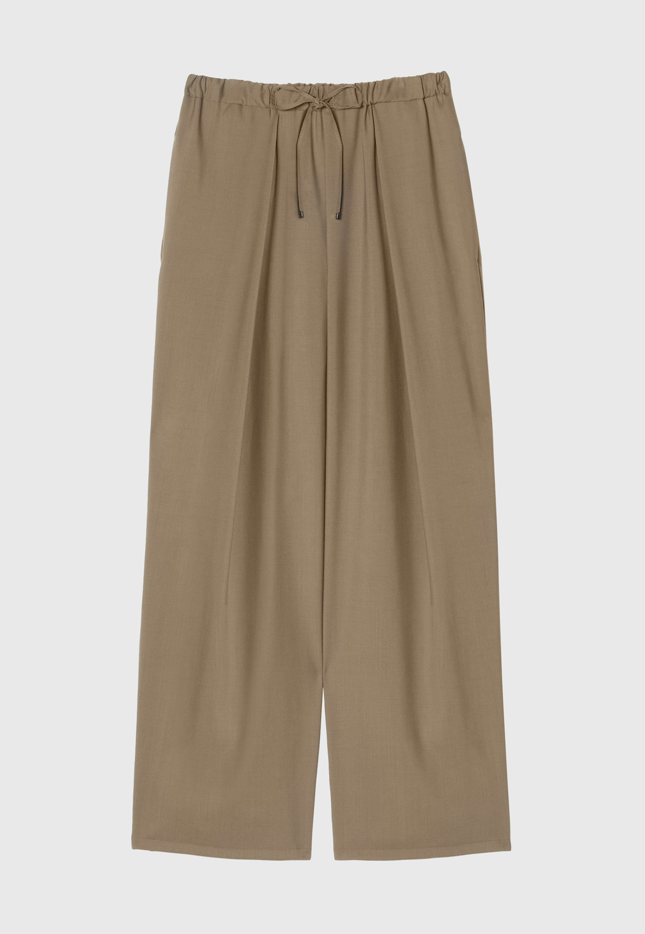 WOOL TORO DRAWSTRING PANTS 詳細画像 Camel 4