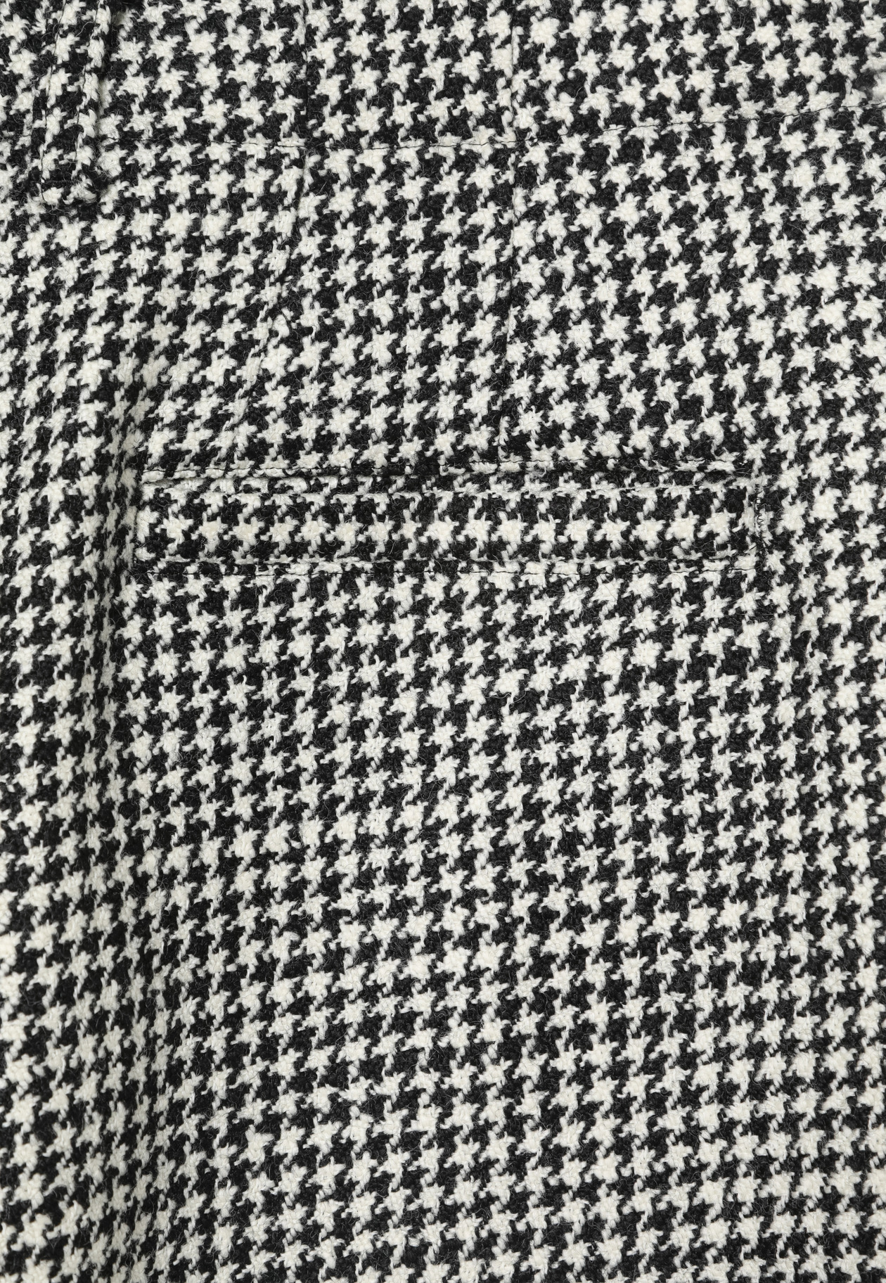 HOUNDSTOOTH CURVE PANTS 詳細画像 Black 12