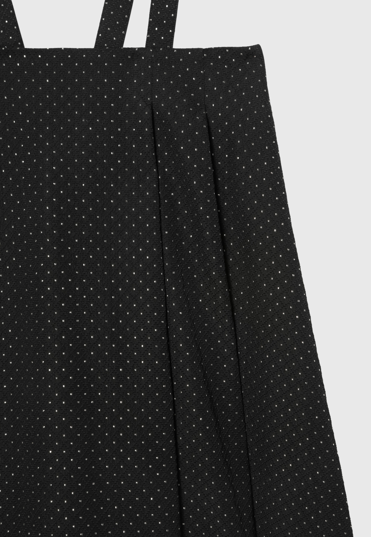 METALLIC DOT JACQUARD TUCK SKIRT 詳細画像 Chcl 10