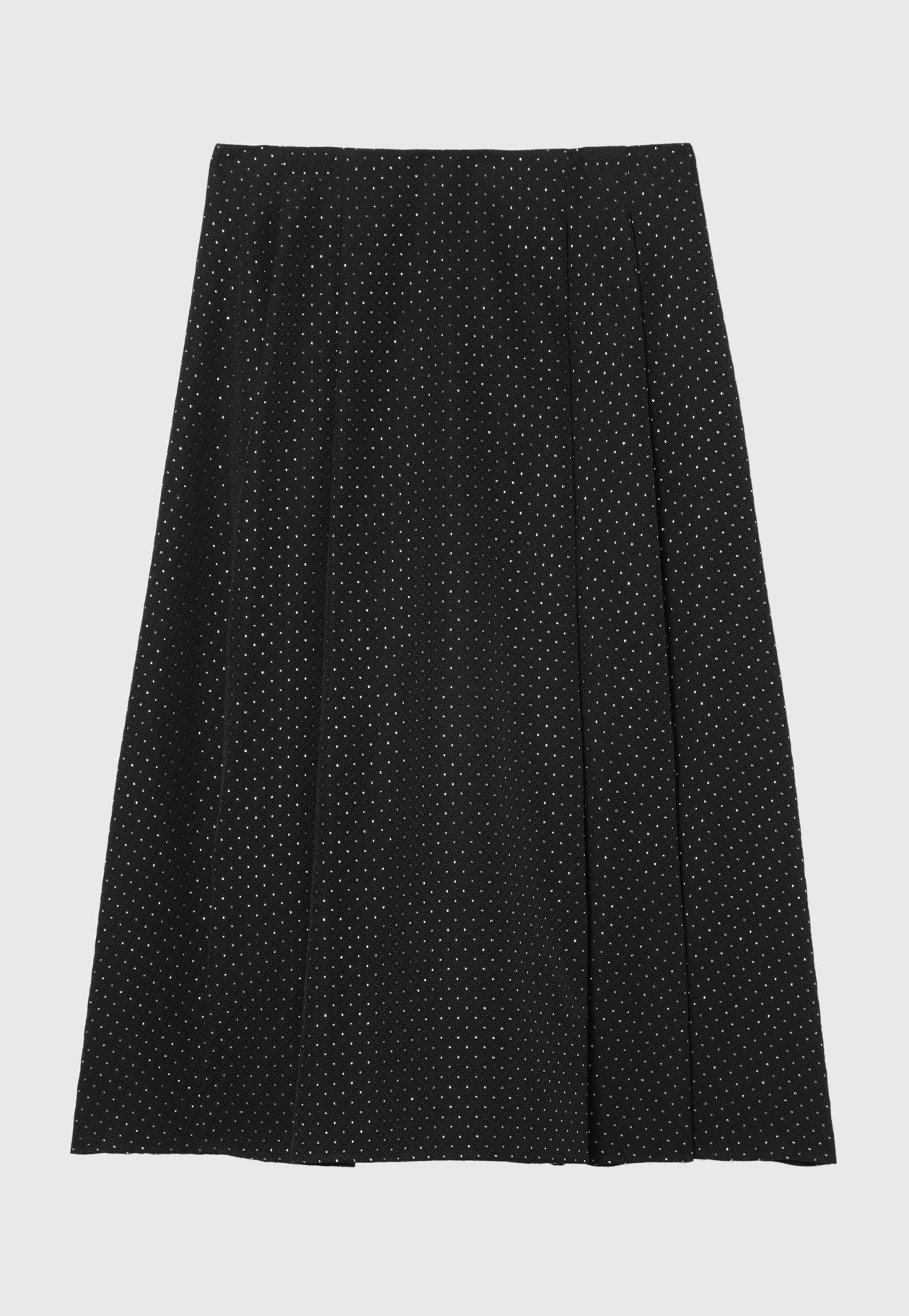 METALLIC DOT JACQUARD TUCK SKIRT 詳細画像 Chcl 14