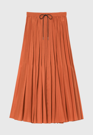 ORGANDY PLEATS SKIRT / オーガンジープリーツスカート