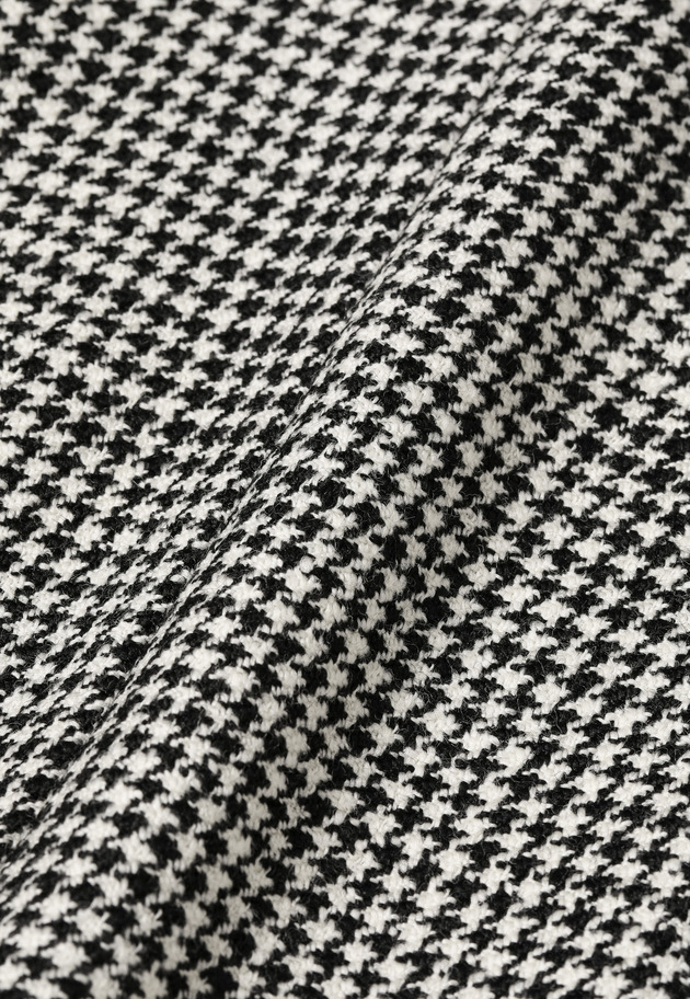 HOUNDSTOOTH BODY CONSCIOUS GILET 詳細画像 Black 12