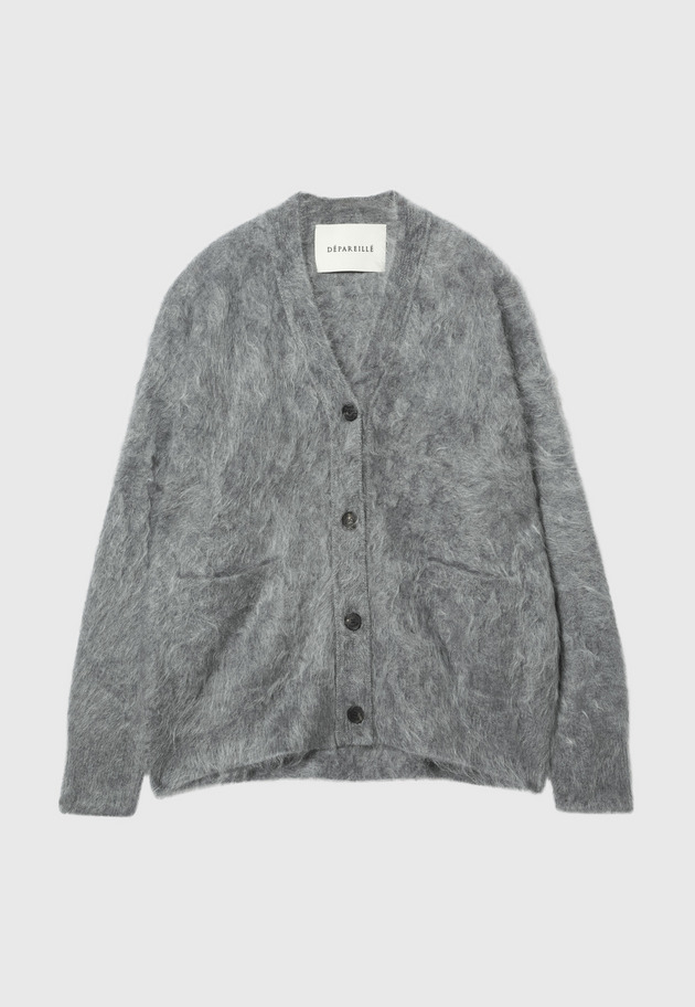 CASHMERE FUR CARDIGAN 詳細画像 Chcl 1