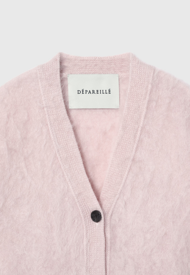 CASHMERE FUR CARDIGAN 詳細画像 Pink 7